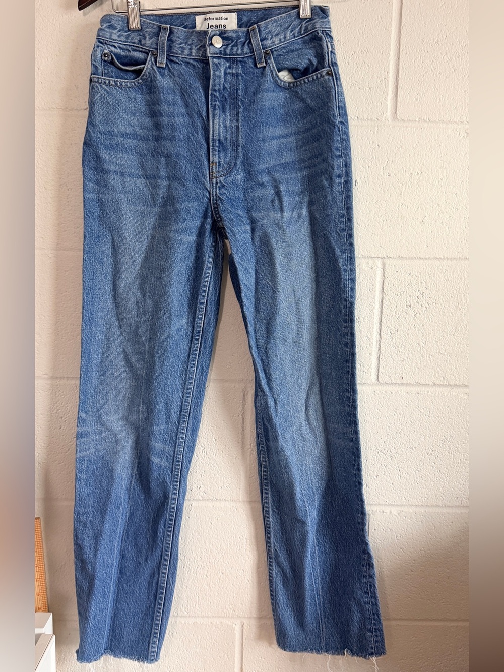 Reformation Zoe High Rise Loose Jeans size 24 - Picture 3 of 8